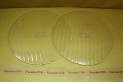 PAIRE DE VERRES DE PHARES CIBIE ABTP 285 Ø 244mm...AUTOS ANCIENNES