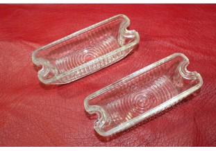PAIRE DE CABOCHONS EN VERRE AV D/G PK 3016...SIMCA TALBOT 1000 av 1...