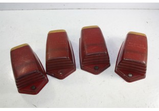 LOT DE 4 CABOCHONS DE FEUX D' AILE AR SEIMA 413...POUR 2CV AZ AZA ...