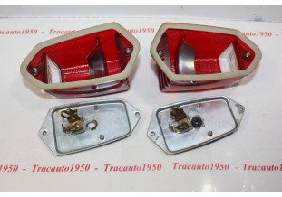 PAIRE DE FEUX DE CUSTODE D/G SEIMA 413 ROUGE...CITROEN 2CV AZ HY - ...