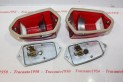 PAIRE DE FEUX DE CUSTODE D/G SEIMA 413 ROUGE...CITROEN 2CV AZ HY - ...