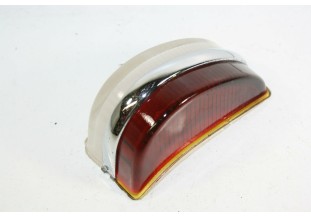 CABOCHON DE FEU EN VERRE BICOLORE D'AILE...CAMIONS BERLIET CHAUSSON CITROEN RENAULT