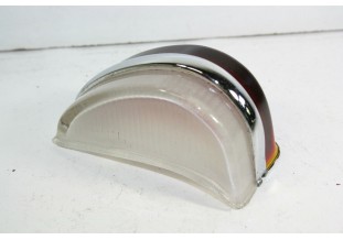 CABOCHON DE FEU EN VERRE BICOLORE D'AILE...CAMIONS BERLIET CHAUSSON CITROEN RENAULT