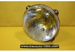 OPTIQUE DE PHARE CIBIE 450318 CE E2 154 Ø 150mm...ACADIANE DYANE MEHARI PANHARD RENAULT
