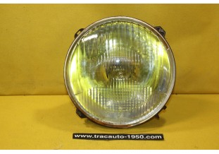 OPTIQUE DE PHARE CIBIE 470033 E2 169 Ø 185mm...ID DS  J7 TALBOT 1100 1301 1501