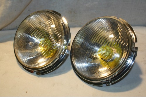 PAIRE D'OPTIQUES DE PHARES HELLA 4100442 D/180mm...AUDI BMW VW MER...