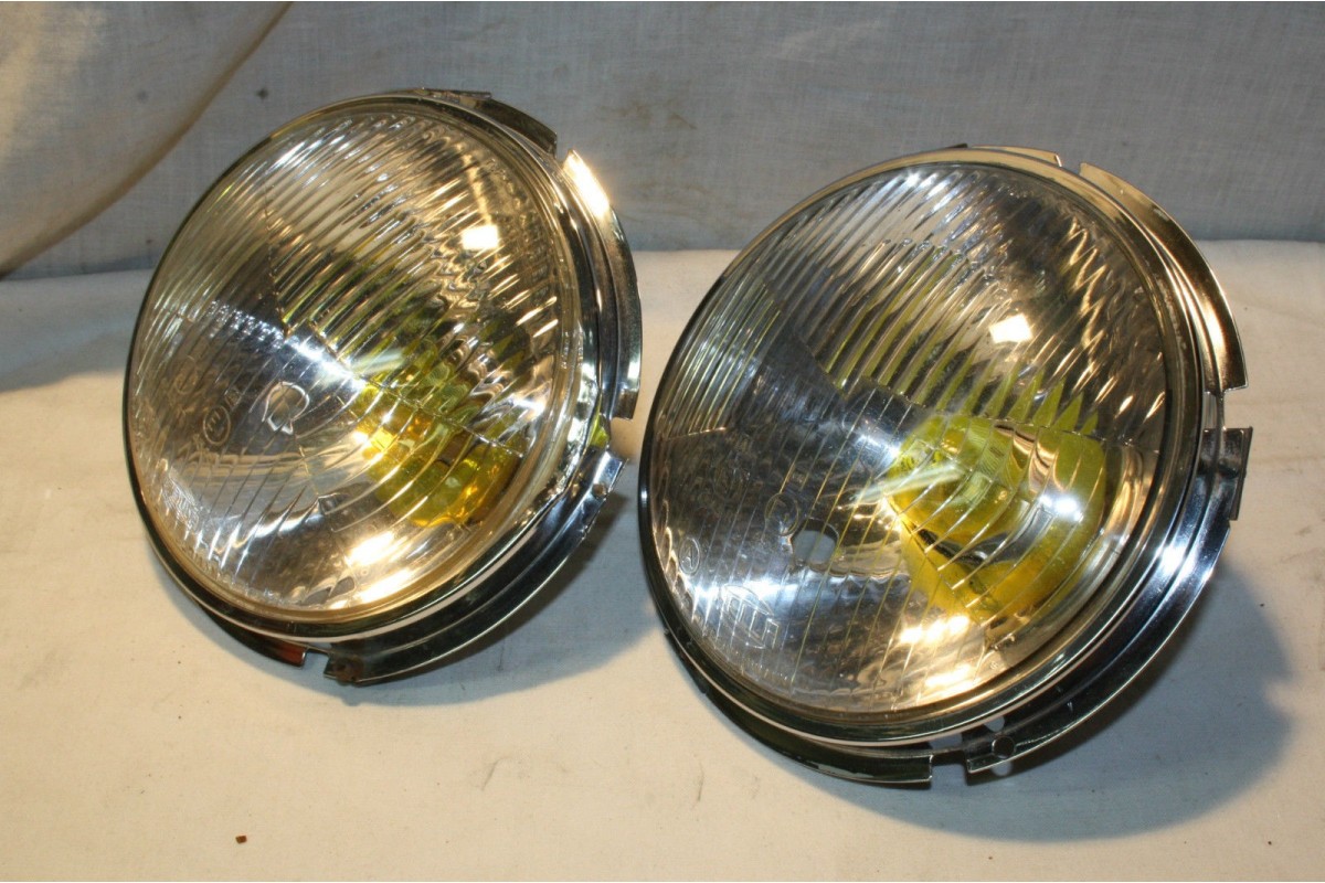 PAIRE D'OPTIQUES DE PHARES HELLA 4100442 D/180mm...AUDI BMW VW MER...