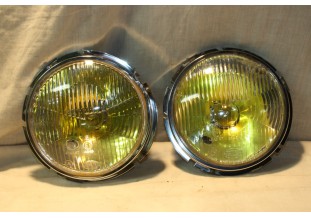 PAIRE D'OPTIQUES DE PHARES HELLA 4100442 D/180mm...AUDI BMW VW MER...