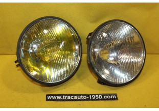 PAIRE D'OPTIQUES DE PHARES SIEM H1 12300...ALFASUD