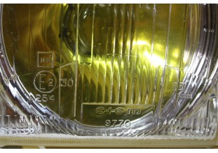 OPTIQUE DE PHARE DROIT H1 SIEM 9770 E2 254...PEUGEOT 604