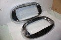 PAIRE DE CERCLAGES OU ENTOURAGES DE PHARES...CITROEN AMI 6 BERLINE ...