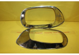 PAIRE DE CERCLAGES DE PHARES D/G...CITROEN AMI 8 AMI SUPER