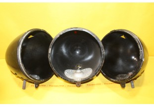 LOT DE 3 CUVELAGES DE PHARES MARCHAL 22027/32025...CITROEN TRACTION JAVAQUATRE...