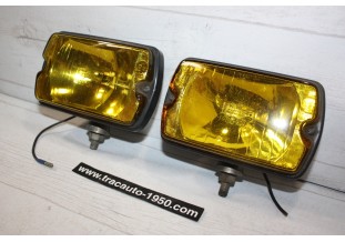 PAIRE DE FEUX ADDITIONNELS LP CIBIE IODE 35...AUTOS ANCIENNES DIVER...