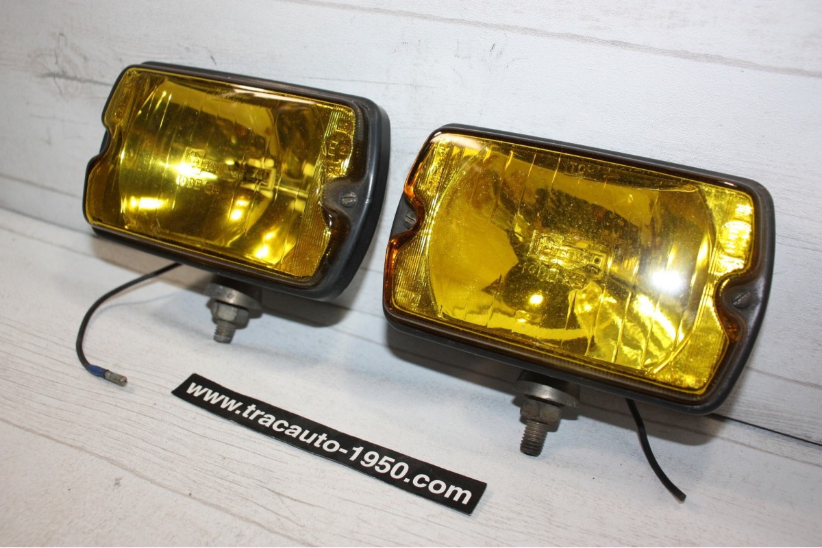 PAIRE DE FEUX ADDITIONNELS LP CIBIE IODE 35...AUTOS ANCIENNES DIVER...