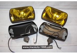 PAIRE DE FEUX ADDITIONNELS LP CIBIE IODE 35...AUTOS ANCIENNES DIVER...