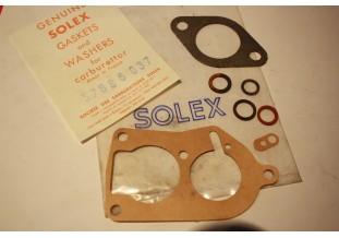 POCHETTE POUR CARBURATEUR SOLEX 34 BICSA...PEUGEOT 403 404 204 504 505