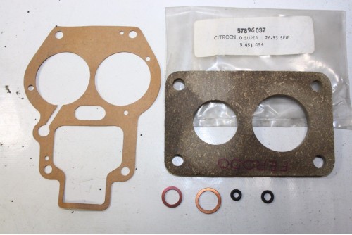 POCHETTE DE JOINTS POUR CARBURATEUR SOLEX 26/35 SFIF...CITROEN DS D SUPER