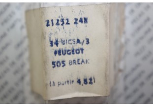 KIT DE REPARATION POUR CARBURATEUR SOLEX 34 BICSA 3...PEUGEOT 504 BREAK APRES 04/1982