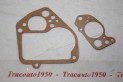 LOT DE 2 JOINTS MEILLIOR DE CARBURATEUR SOLEX 28 IDT...RENAULT DAUP...
