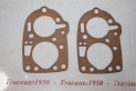 LOT DE 2 JOINTS MEILLIOR DE CARBURATEUR SOLEX 32 PBIC/PBICA...CITRO...