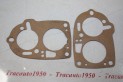 LOT DE 2 JOINTS MEILLIOR DE CARBURATEUR SOLEX 32 PBICT...PEUGEOT 20...