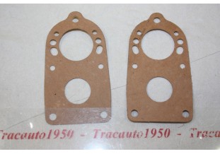 LOT DE 2 JOINTS DE CARBURATEUR SOLEX SOLEX 22 BCI...4CV DAUPHINE