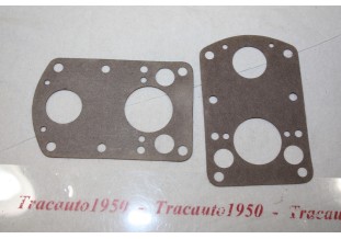 LOT DE 2 JOINTS DE CARBURATEUR SOLEX SOLEX 28 BCI/IBT...4CV DAUPHINE FLORIDE R4