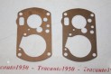LOT DE 2 JOINTS MEILLIOR DE CARBURATEUR SOLEX 26 CBI...CITROEN 2CV ...