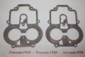 LOT DE 2 JOINTS DE CUVE MEILLIOR POUR CARBURATEUR WEBER 28/36 DCB 1...