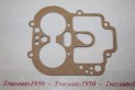 JOINT POUR CARBURATEUR WEBER 24/30 DCZCI...CITROEN DS19 75cv - Trac...