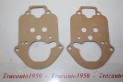 LOT DE 2 JOINTS POUR CARBURATEUR WEBER 32 ICB 1/2/6...SIMCA TALBOT ...