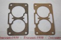 LOT DE 2 JOINTS MEILLIOR DE CARBURATEUR WEBER 28/36 DCD 1/2...FIAT ...