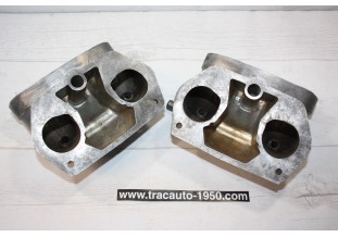 PAIRE DE PIPES D'ADMISSION pour CARBURATEURS WEBER 36 IDF...ALFASUD Ti  voir descriptif