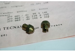 LOT DE 2 GICLEURS POUR CARBU WEBER DCOE/IDF.CITROEN RENAULT PEUGEOT PANHARD