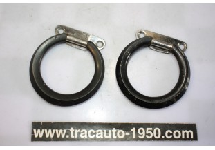 PAIRE DE POIGNEES INTERIEURES Ø 70mm...AUTOS ANCIENNES