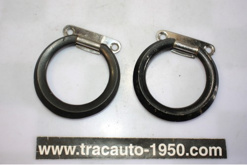 PAIRE DE POIGNEES INTERIEURES Ø 70mm...AUTOS ANCIENNES