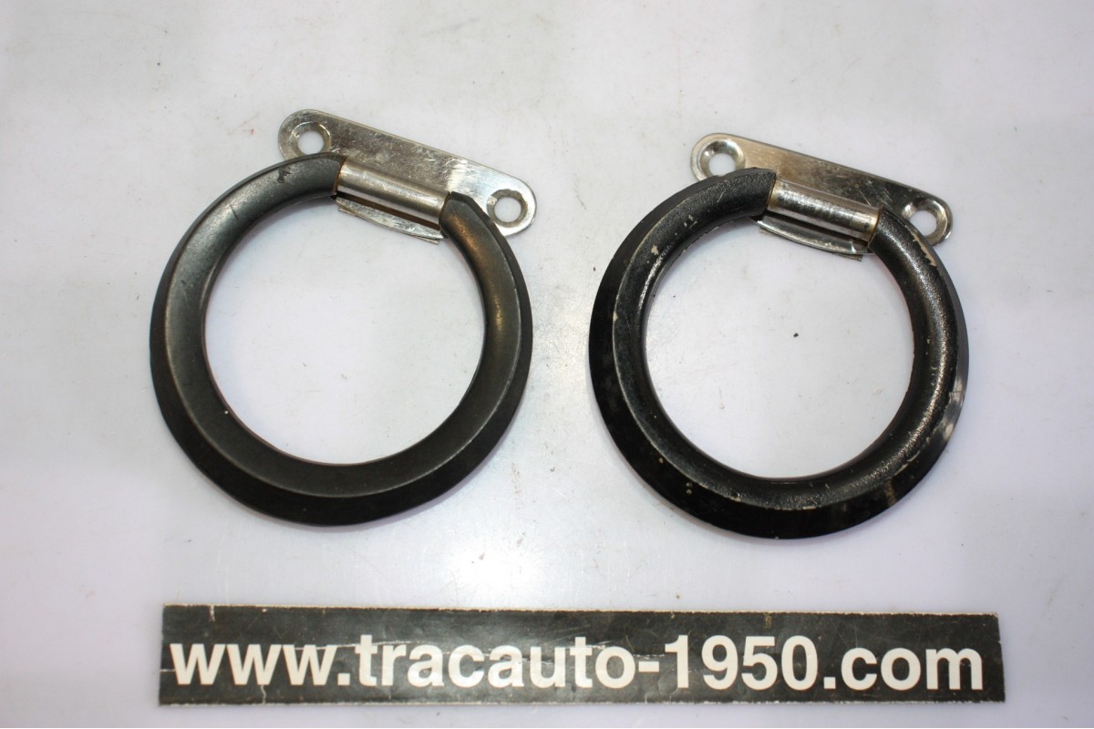 PAIRE DE POIGNEES INTERIEURES Ø 70mm...AUTOS ANCIENNES