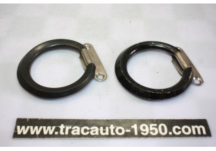 PAIRE DE POIGNEES INTERIEURES Ø 70mm...AUTOS ANCIENNES