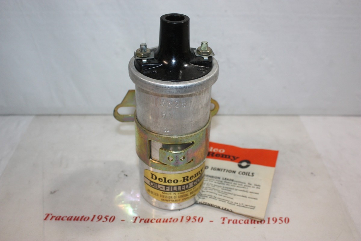BOBINE D'ALLUMAGE 6V DELCO REMY 1115328...AUTOS DIVERS