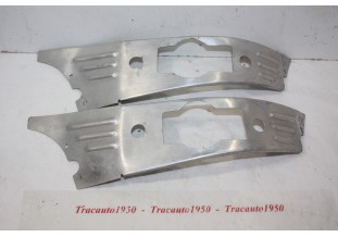 LOT DE 2 ENJOLIVEURS DROITS DE RESERVOIR...VELOMOTEURS MOTOS ANCIENNES