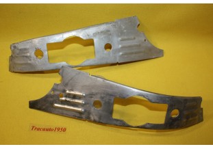 PAIRE D'ENJOLIVEURS DE FEUX AVANTS D/G...SIMCA ARONDE 9