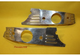 PAIRE D'ENJOLIVEURS DE FEUX AVANTS D/G...SIMCA ARONDE 9