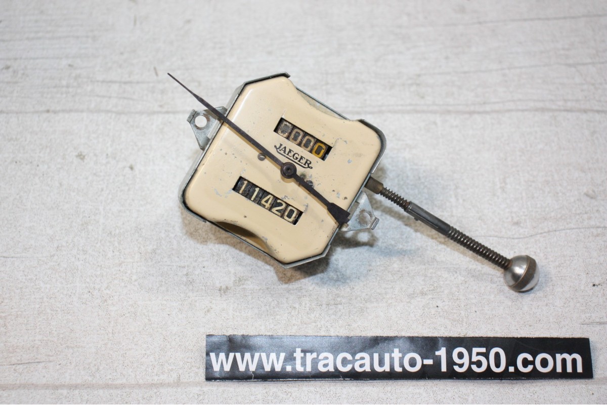 COMPTEUR DE VITESSE ET KM JAEGER 6V ...CITROEN TRACTION 11CV 15/6 1950/1952
