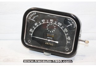 COMBINE BLOC COMPTEUR JAEGER 6V 150km/h...CITROEN TRACTION 7/11CV 1938/1950