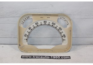 FACADE DE COMBINE BLOC COMPTEUR JAEGER 6V 150km/h...CITROEN TRACTION 11CV après 1952