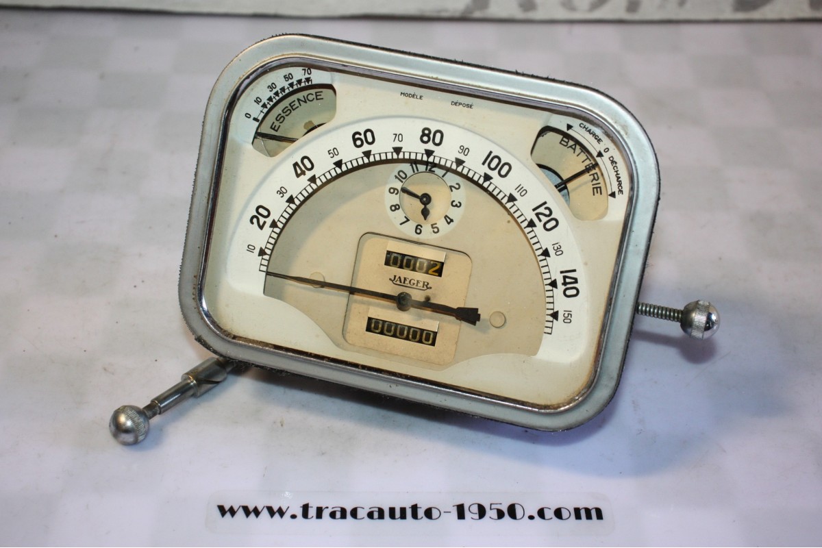 COMBINE BLOC COMPTEUR JAEGER 6V ...CITROEN TRACTION 15/6 1950/1952