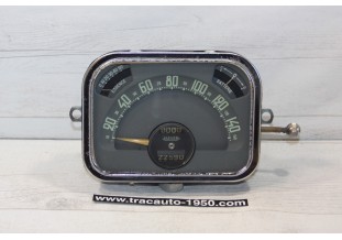 COMBINE BLOC COMPTEUR JAEGER 6V 150km/h...CITROEN TRACTION 11CV après 1952