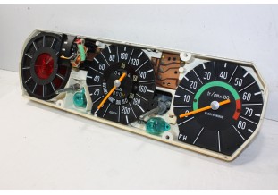 ENSEMBLE D'INSTRUMENTS DE BLOC COMPTEUR JAEGER 200 km/h 12V...CITROEN ID DS aprés 1969