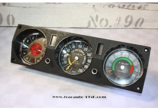 BLOC COMPTEUR JAEGER 3 CADRANS 200 km/h 12V...CITROEN ID DS aprés 1969